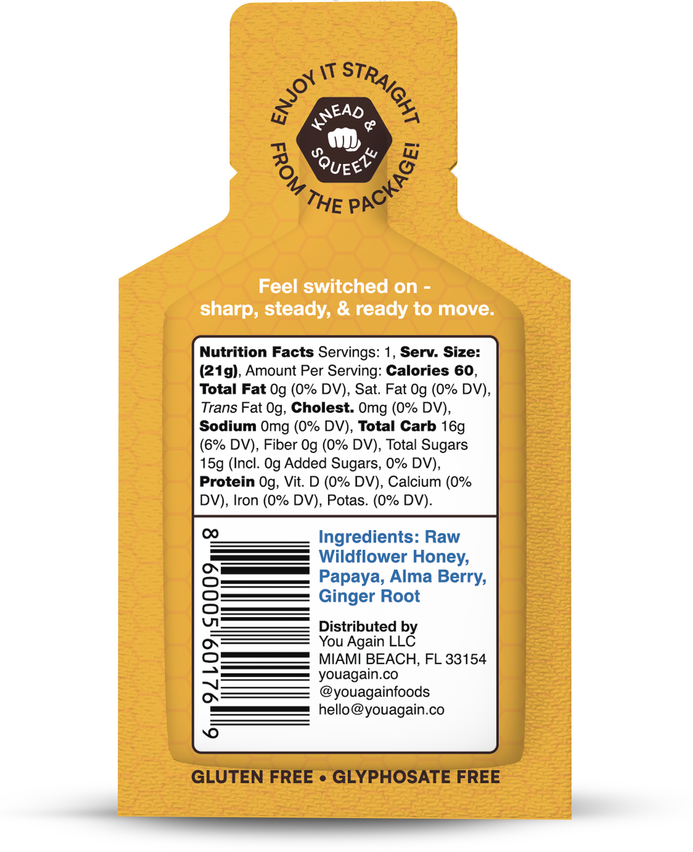 Wild Ginger Honey -8 ct.
