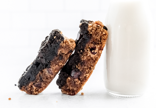 step by step to bake chocolate cookie bars